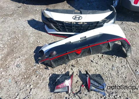 2023 Hyundai Elantra N z USA, uszkodzony, nr VIN KMHLW4AK6PU012705